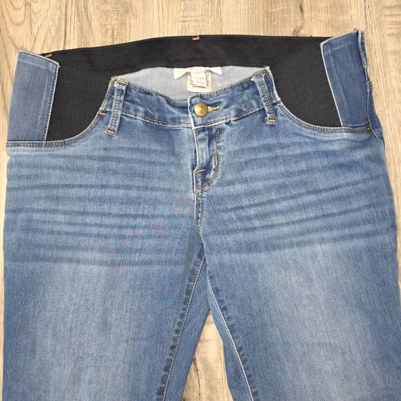 Isabel Maternity Skinny Light Wash Stretch Jeans Size 6/28R - Picture 2 of 7